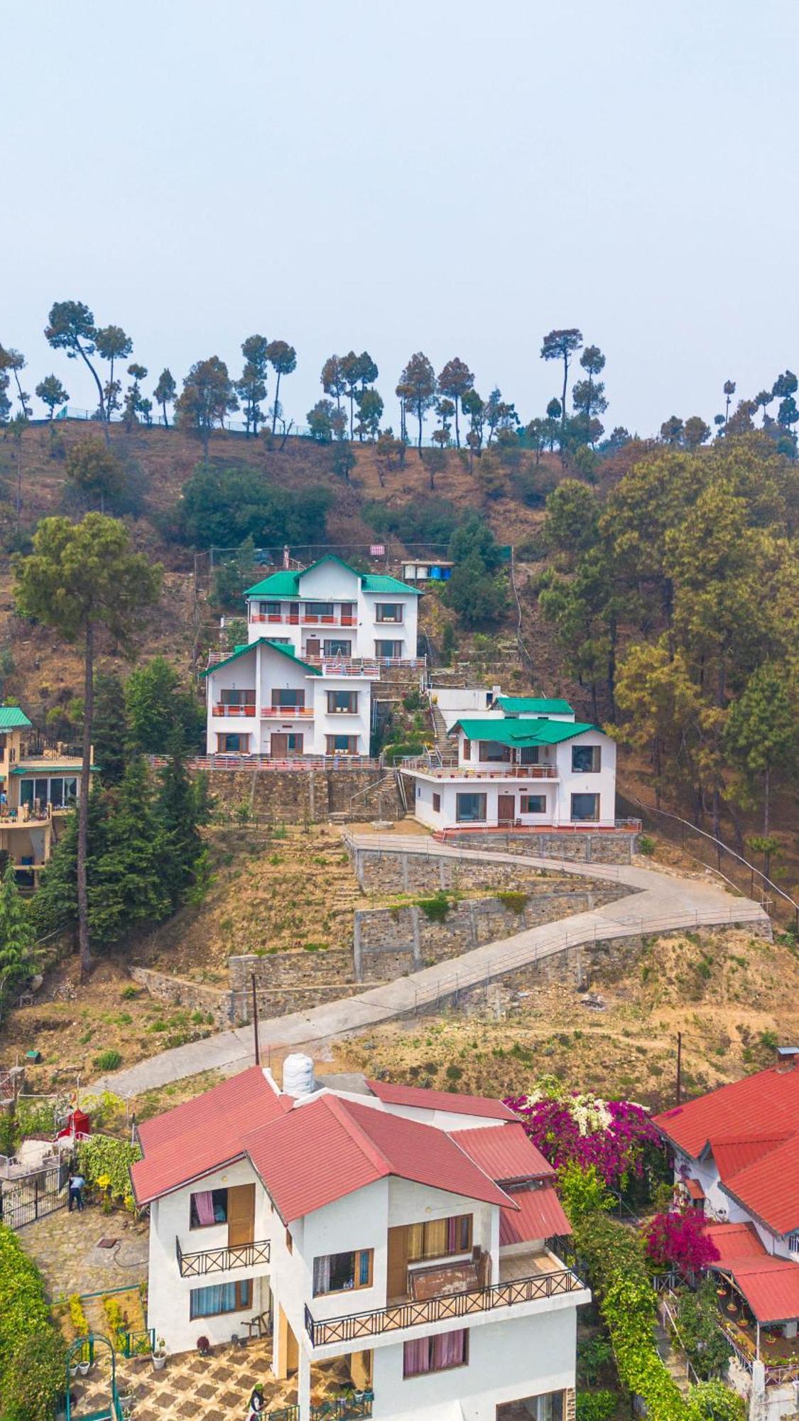 Hostie Sahasrara-3Bhk Chalets, Majkhali, Ranikhet Buitenkant foto