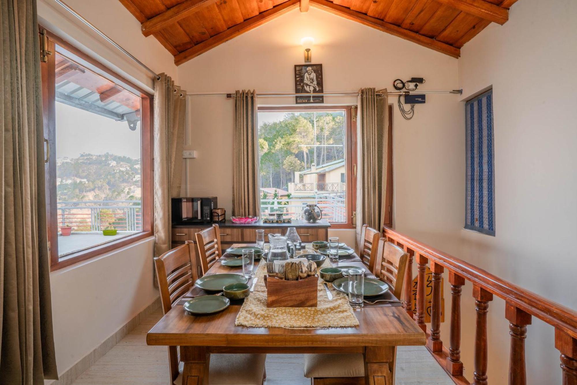 Hostie Sahasrara-3Bhk Chalets, Majkhali, Ranikhet Buitenkant foto